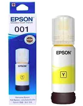 Original Epson 001 Yellow 70ML  Ink Bottle (C13T03Y498)