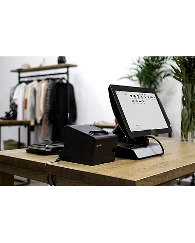 Epson TM-T88VII (712) Thermal POS Receipt Printer Supports USB, Serial, LAN-2