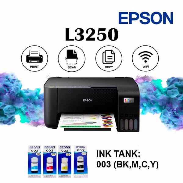 Epson EcoTank L3250 A4 Wi-Fi All-in-One Ink Tank Printer image 6