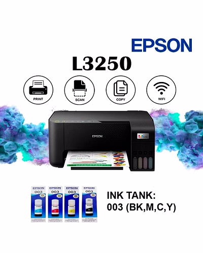 Epson EcoTank L3250 A4 Wi-Fi All-in-One Ink Tank Printer-4