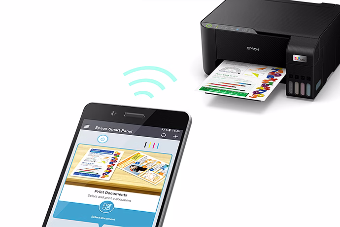 Epson EcoTank L3250 A4 Wi-Fi All-in-One Ink Tank Printer image 3