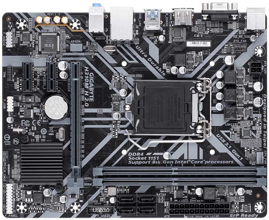 GIGABYTE MOTHERBOARD H310M-1