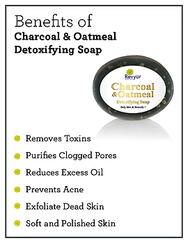 Revyur Charcoal &amp; Oatmeal Detoxifying Soap-1-sm