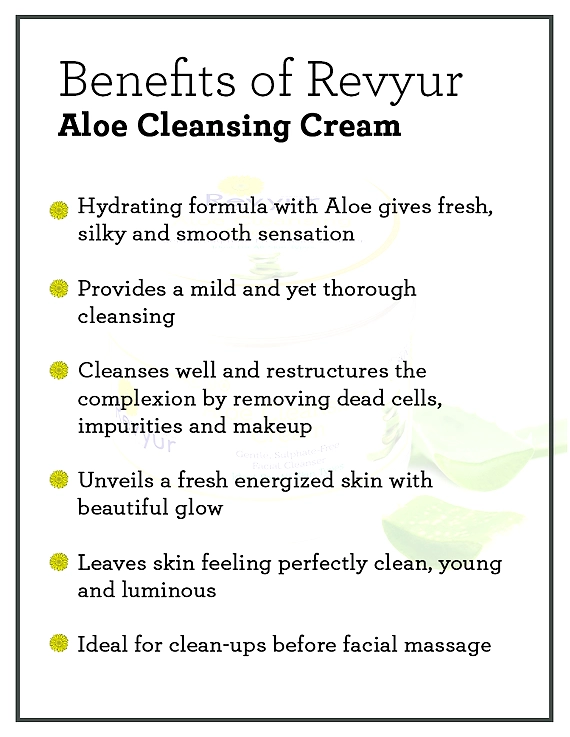 Revyur Aloe Cleansing Cream-200 gm-1