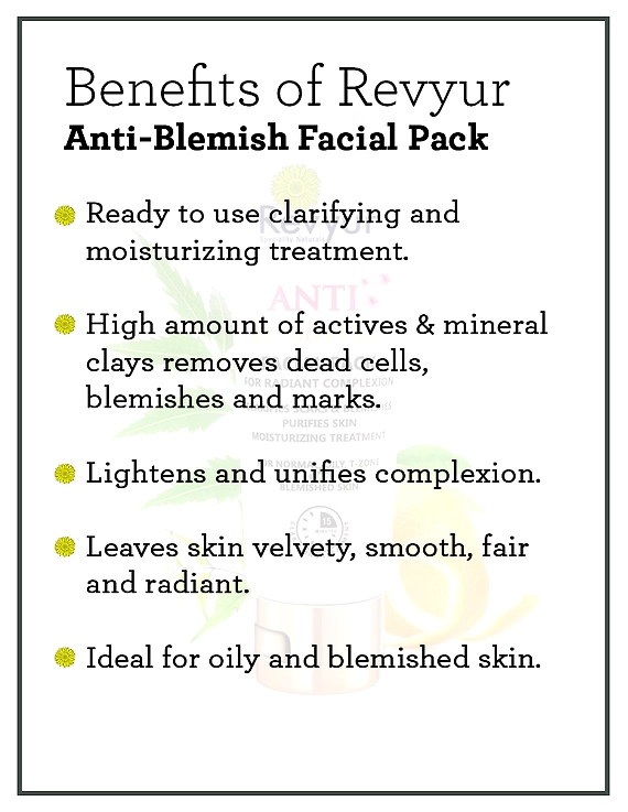 Revyur Anti-Blemish Facial Pack-500-1
