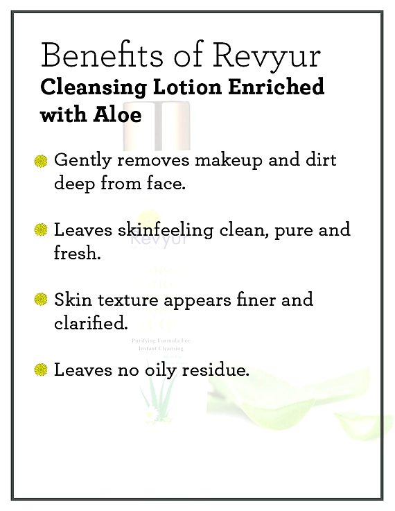 Revyur Cleansing Lotion Enriched with Aloe-2