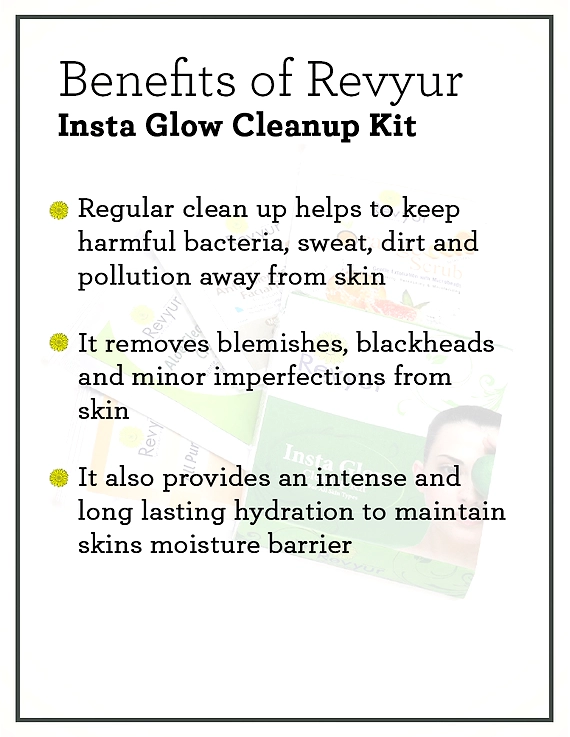Revyur Insta Glow Cleanup Kit-1