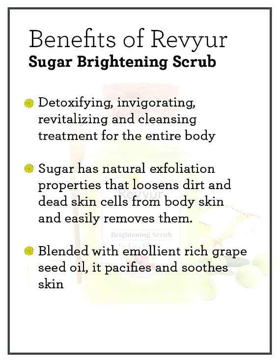 Revyur Sugar Brightening Scrub-1