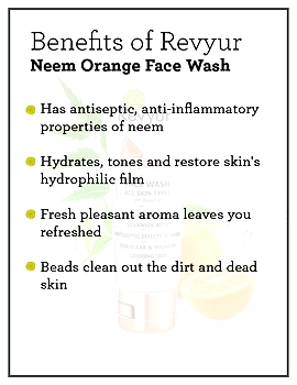 Revyur Neem Orange Face Wash-1-sm