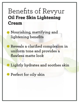 Revyur Oil Free Skin Lightening Cream-1-sm