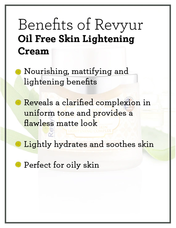 Revyur Oil Free Skin Lightening Cream-1