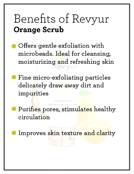 Revyur Orange Scrub-1