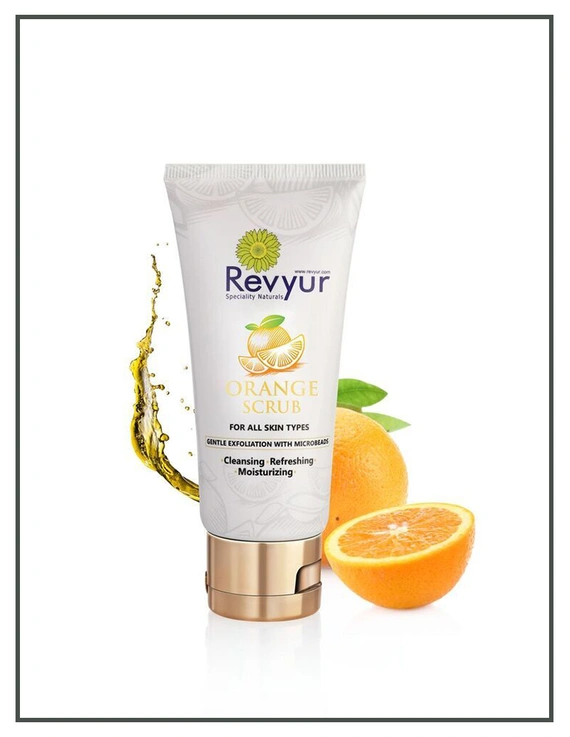 Revyur Orange Scrub-2