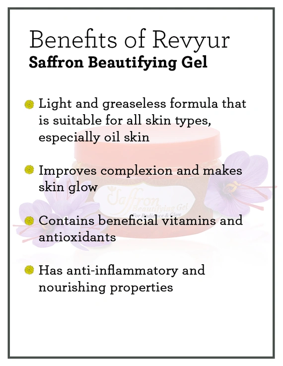 Revyur Saffron Beautifying Gel-1