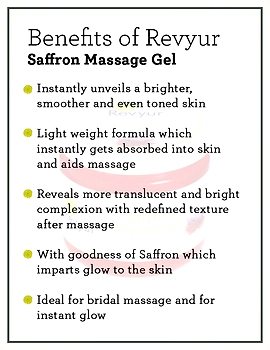 Revyur Saffron Massage Gel-200 gm-1-sm