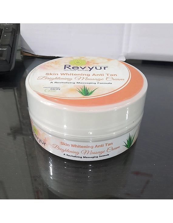 SKIN WHITENING ANTI TAN BRIGHTENING MASSAGE CREAM-Revyur-154