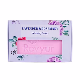revyur speciality naturals lavender + rosemary relaxing soap 150 gms