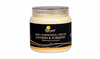 Revyur Speciality Naturals Saffron and Turmeric Skin Whitening Cream 1 kg (Brightening & Glowing Skin)