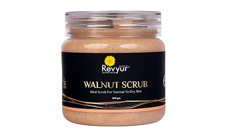 Revyur Speciality Naturals Walnut Scrub 500 gm (Ideal Scrub for Normal to Dry Skin)