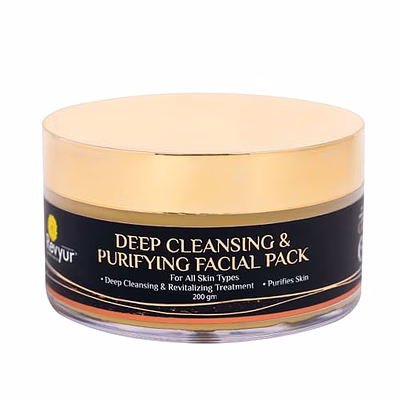 revyur speciality naturals deep cleansing & purifying facial pack 200 gm (deep cleansing & revitalizing treatment purifies skin )