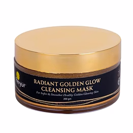 revyur speciality naturals radiant golden glow cleansing mask 200gm (for softer & smoother healthy golden glowing skin)