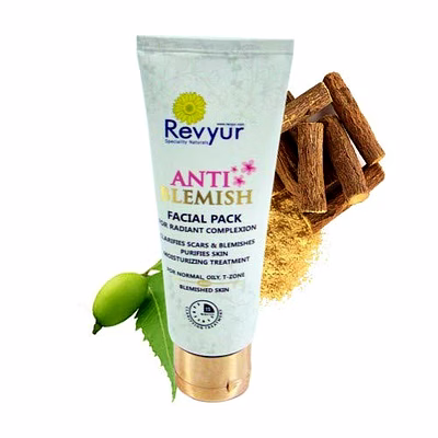 revyur speciality naturals anti blemish face pack 100 g (suitable for normal, oily & blemished skin)
