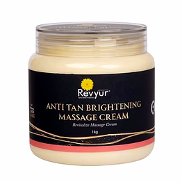 revyur speciality naturals anti tan brightening masage cream 1000gm (revitalize massage cream)