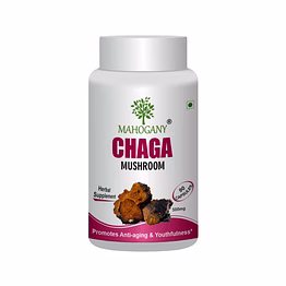 mahogany chaga mushroom extract capsules 500 mg