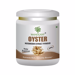 mahogany oyster mushroom powder
