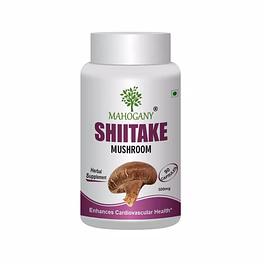mahogany shiitake mushroom extract capsules 500 mg