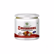 Mahogany 8 Mushrooms Complex  Powder- Combined Extracts of Eight Medicinal Mushrooms
