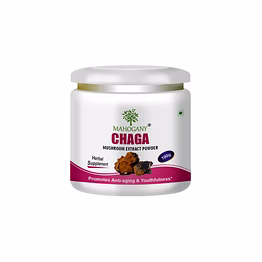 mahogany chaga mushroom extract powder