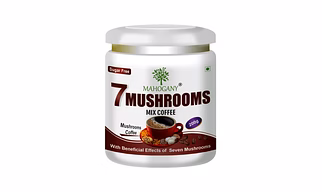 Mahogany 7 Mushrooms Mix Coffee with beneficial effects of seven mushrooms 200g
