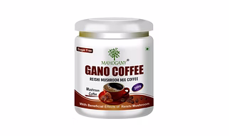 Mahogany Instant Gano Coffee Enriched with Reishi Mushroom Extract