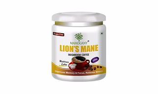 Mahogany Lion's Mane Mushroom Mix Coffee 200g- Improves Memory and Focus, Relieves Stress