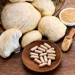 mahogany lion's mane mushroom extract powder