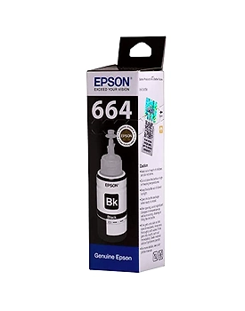 Epson 6641 Black Ink Bottle - 70 ml