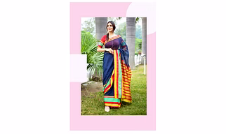 Fenil Silk Supernet Saree