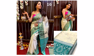 Banarasi Silk Woven Saree With Blouse Piece