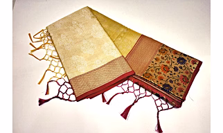 Tanchui Silk Saree Paithani Border