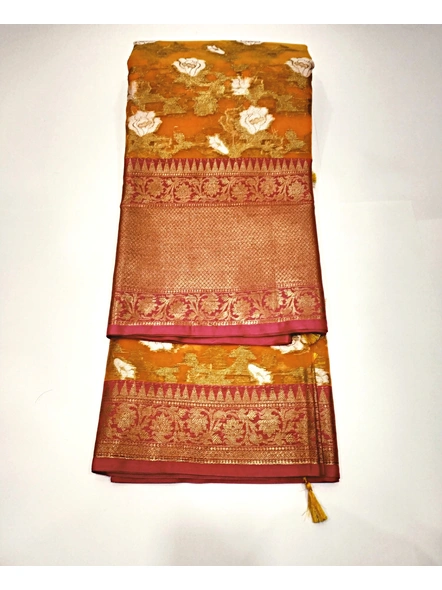 Banarasi Organza Silk Saree-1