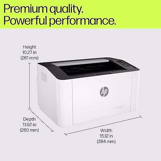hp laser 1008a printer, single function, hi-speed usb 2.0, up to 21 ppm, 150-sheet input tray