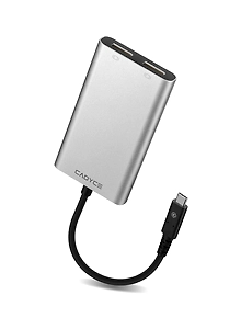 Thunderbolt-3 to DUAL Display port adapter