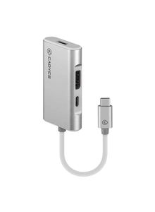 USB-C™ to Dual DisplayPort™ Adapter with PD Charging. (4K@60Hz)