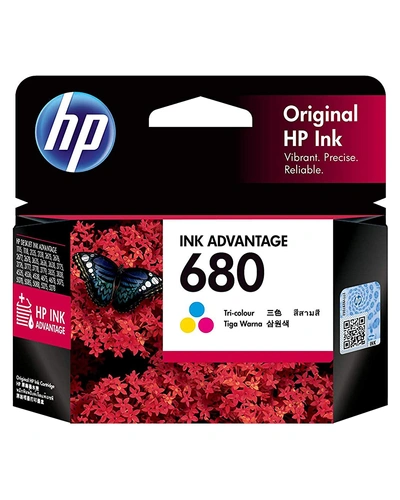 HP 680 Tri-color Original Ink Advantage Cartridge-SHRO503