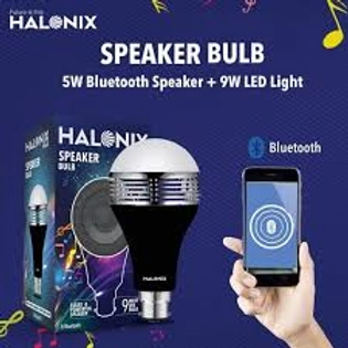Halonix prime Bluetooth speaker with bulb