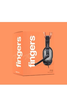 FINGERS F10 Wired Headphones 2 JECK