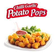 MC CAINS CHILLI GARLIC PATATO POPS 1.5KG