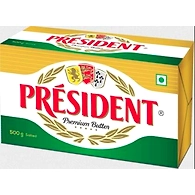 PRESIDENT-BUTTER SALTED 500GM