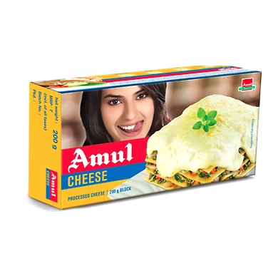 AMUL-PROCESSED CHEESE BLOCK 200GM-G07IP17A02CHE004